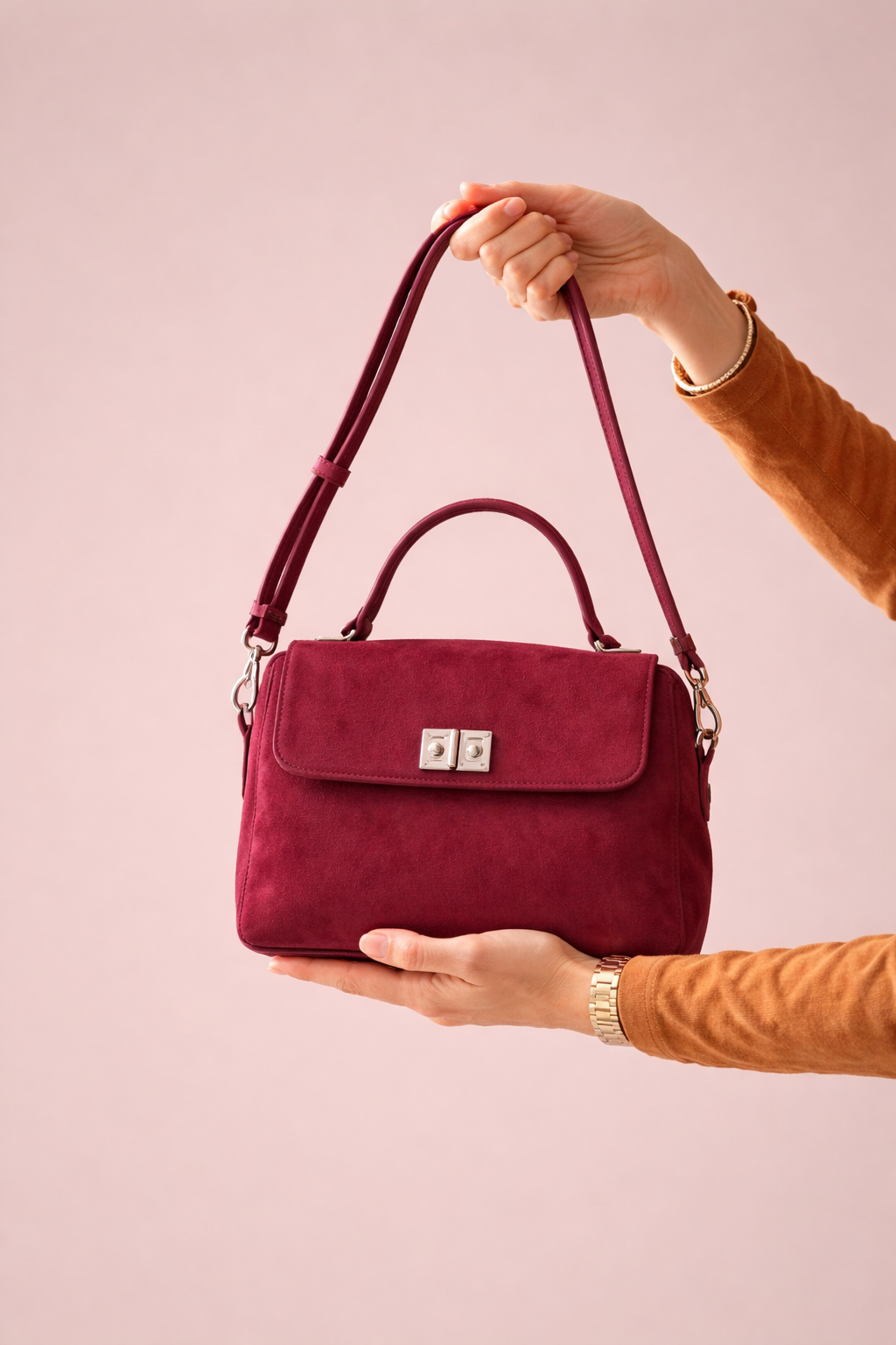 Bolso bandolera informal para mujer con correa ajustable