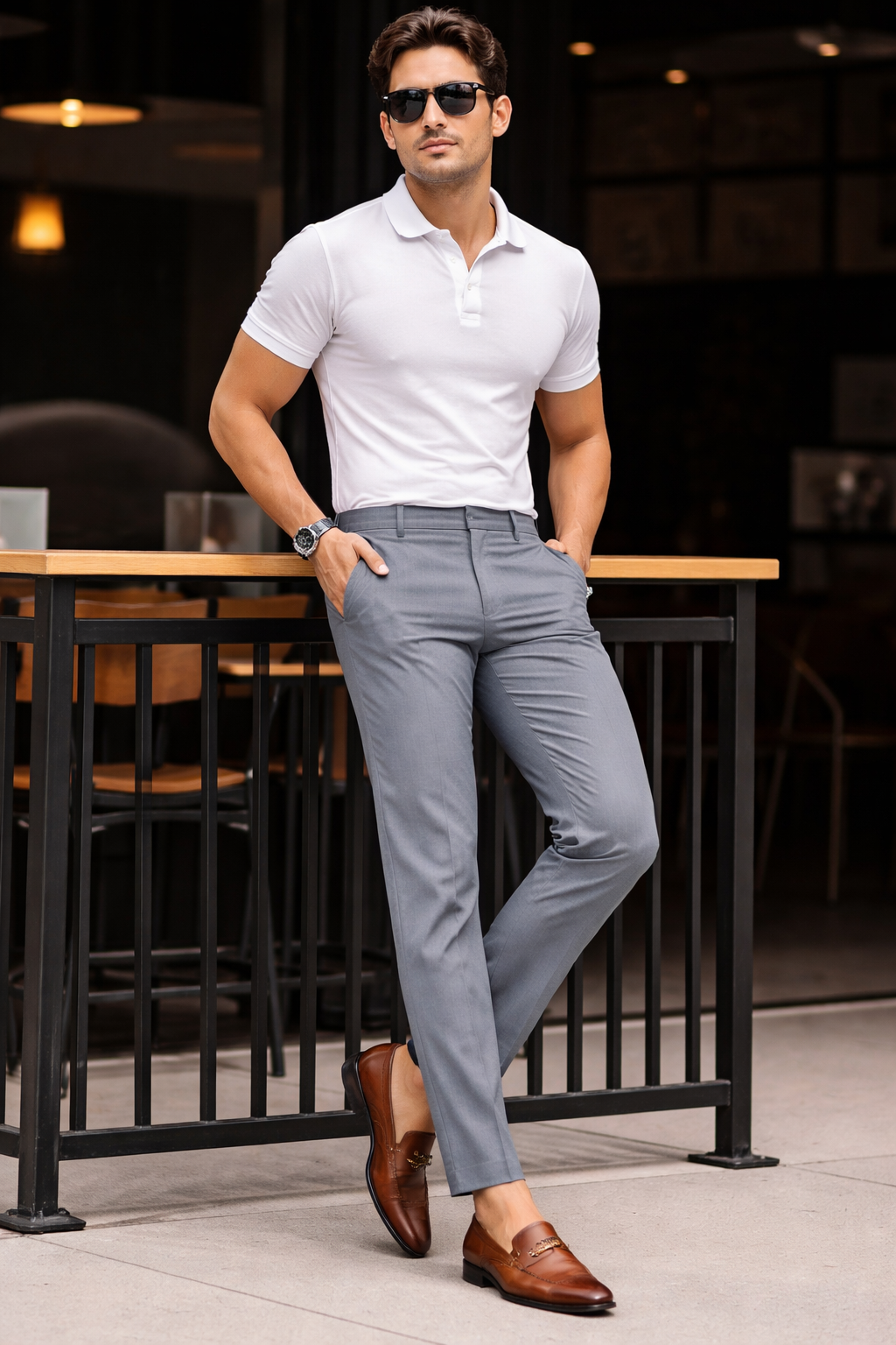 Men’s Smart Casual Stretch Pants