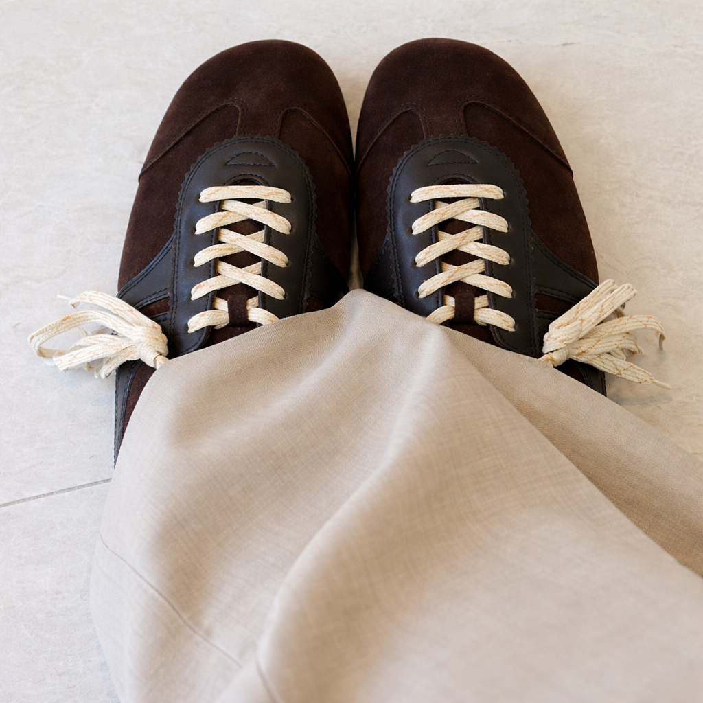 Retro-Ledersneaker für Damen — Bequeme Freizeitschuhe