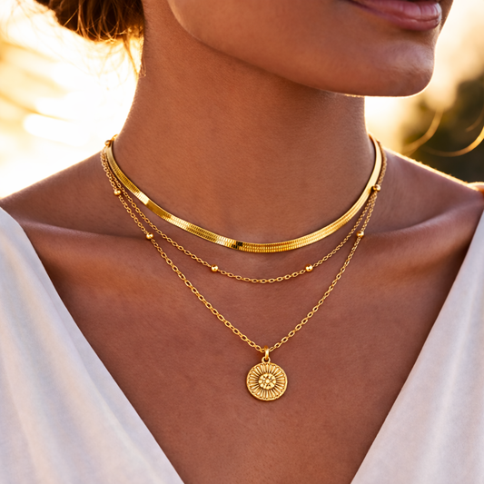 Women’s Minimalist Layered Necklace