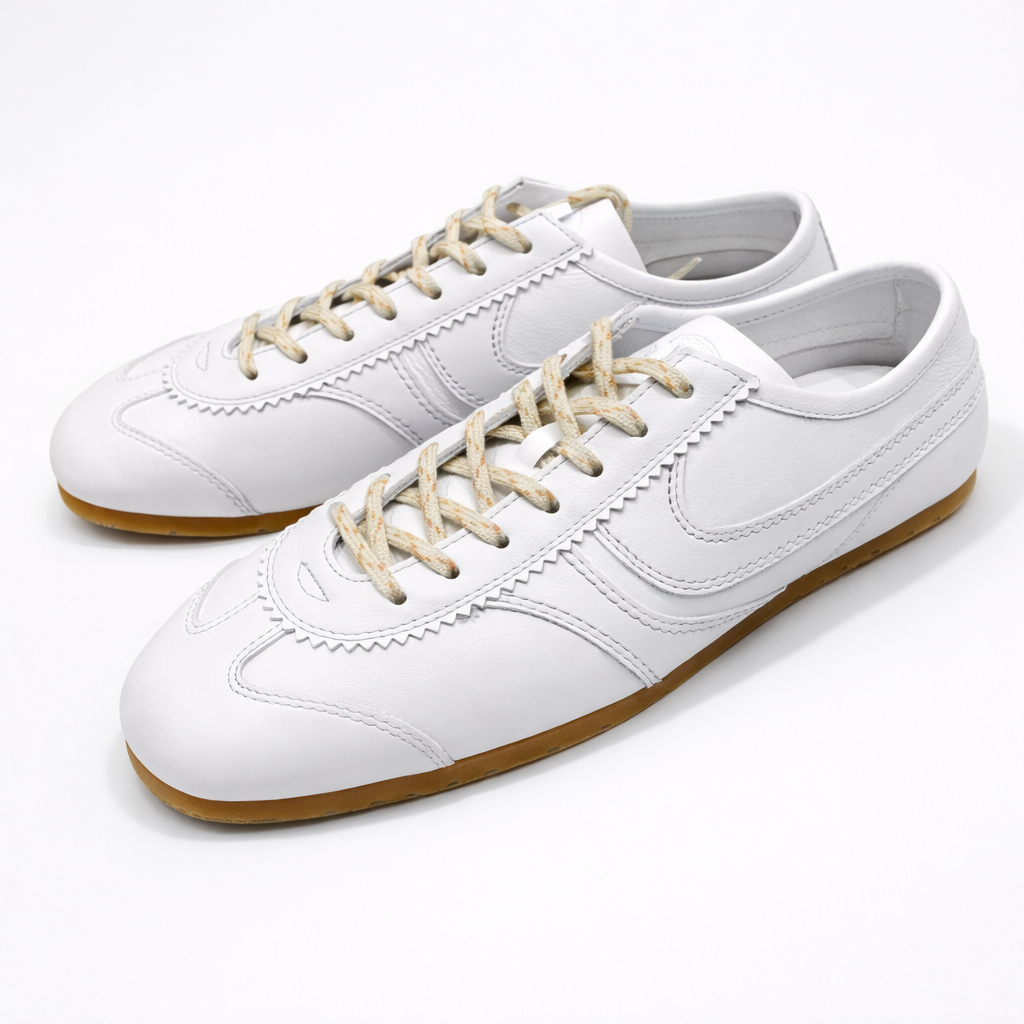 Retro-Ledersneaker für Damen — Bequeme Freizeitschuhe