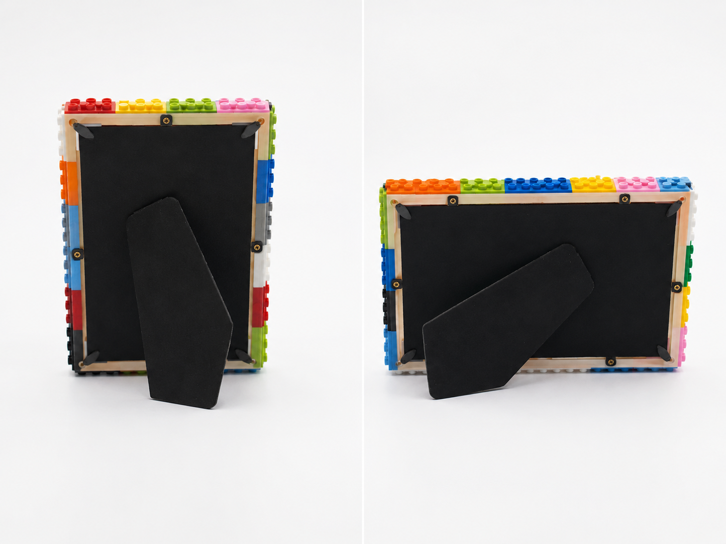 Colorful DIY Building Block Photo Frame