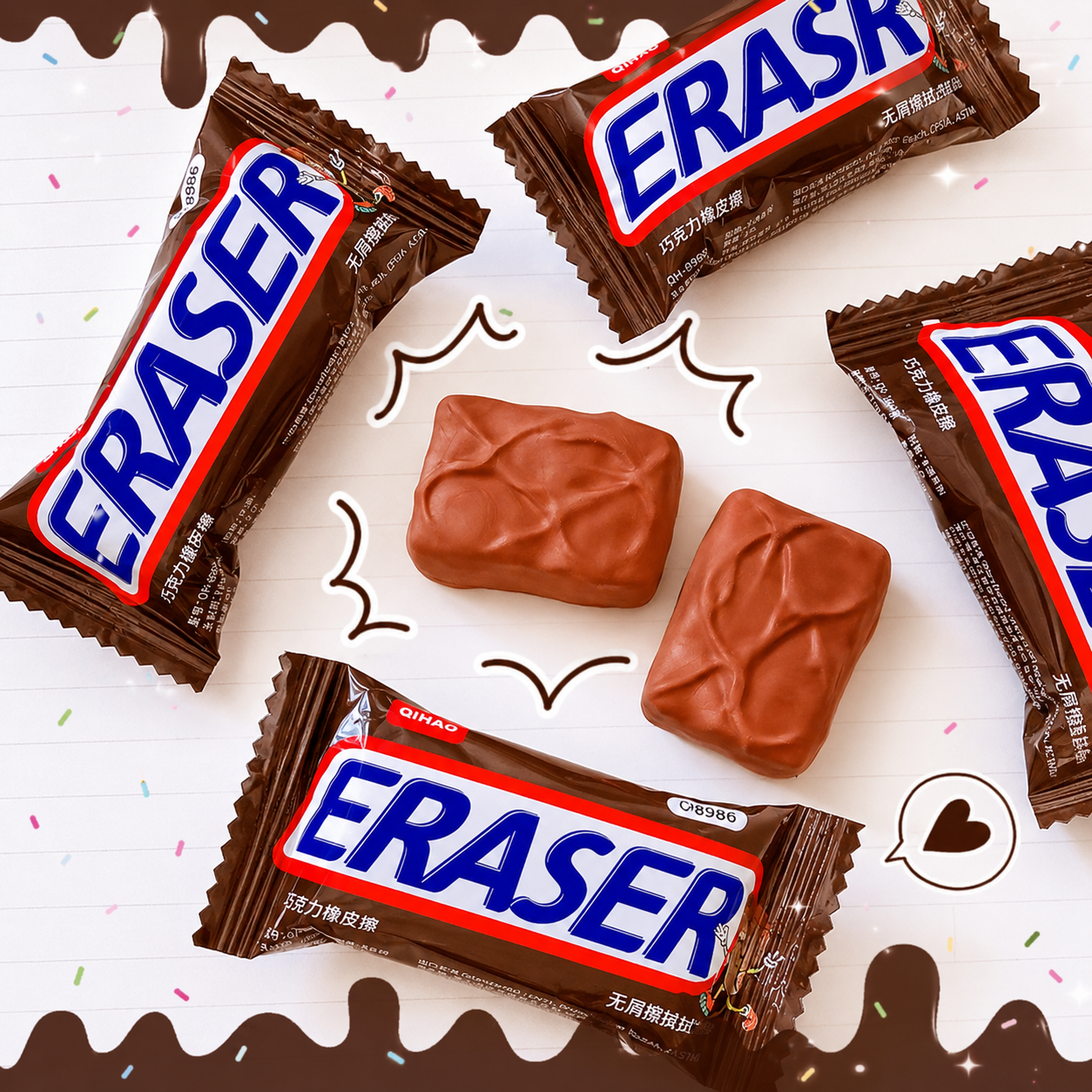Fun Novelty Eraser