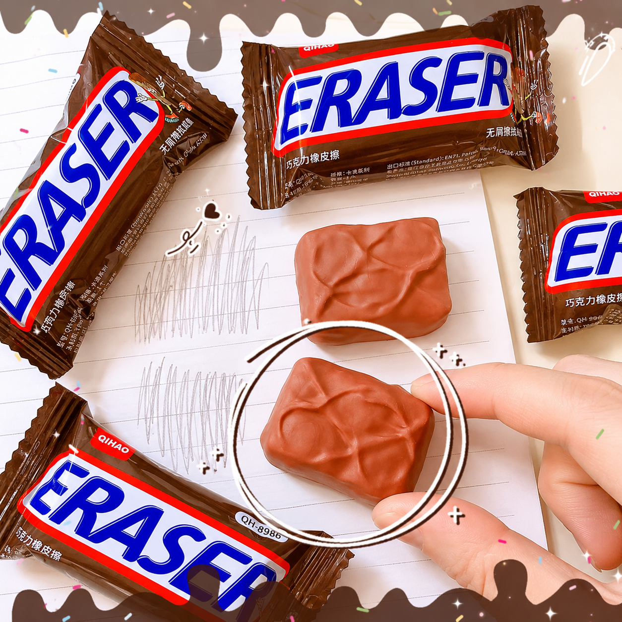 Fun Novelty Eraser
