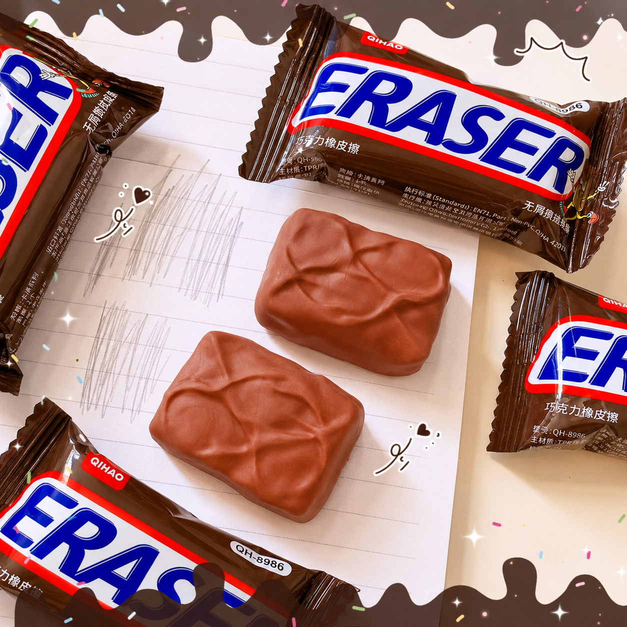 Fun Novelty Eraser