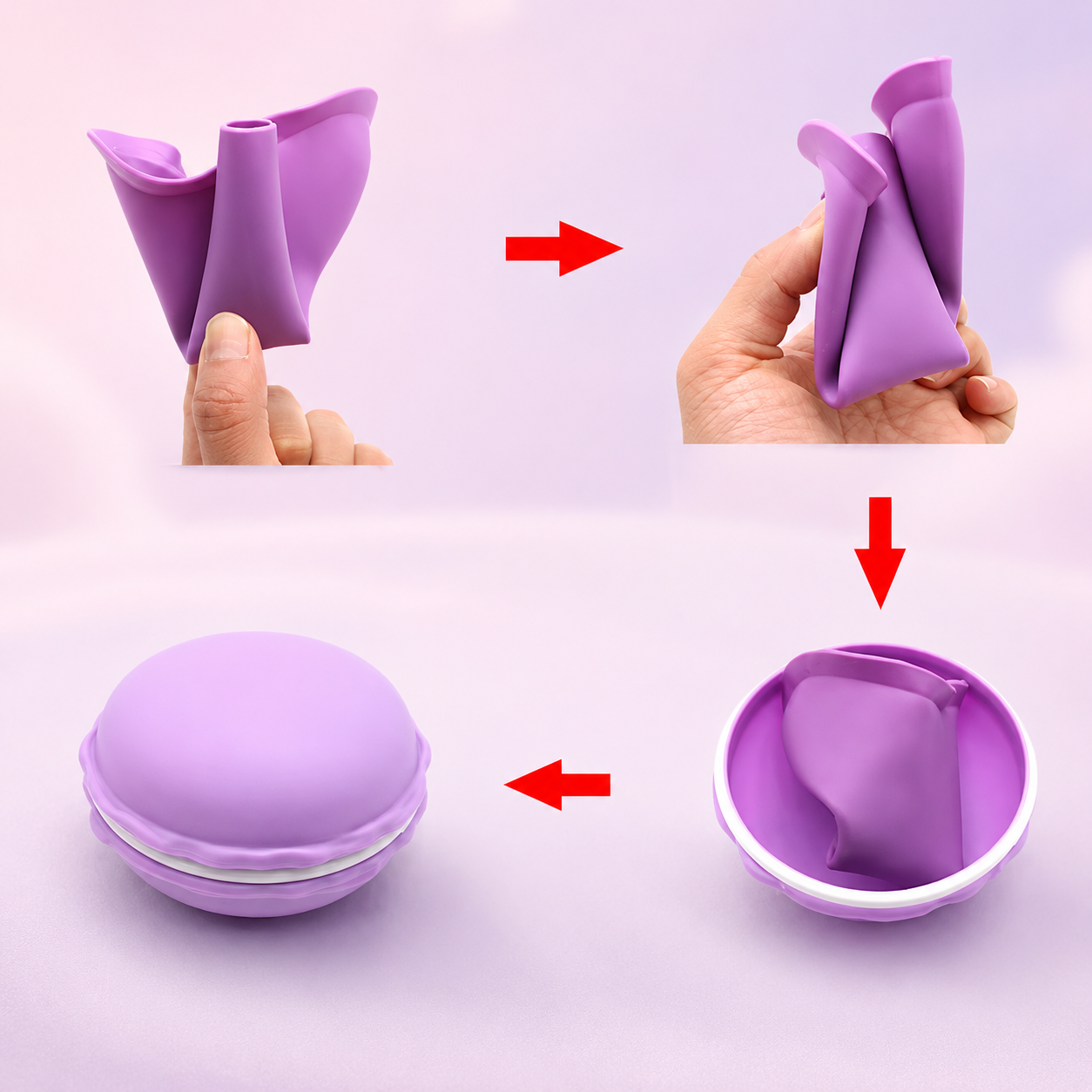 Women’s Portable Silicone Urination Device