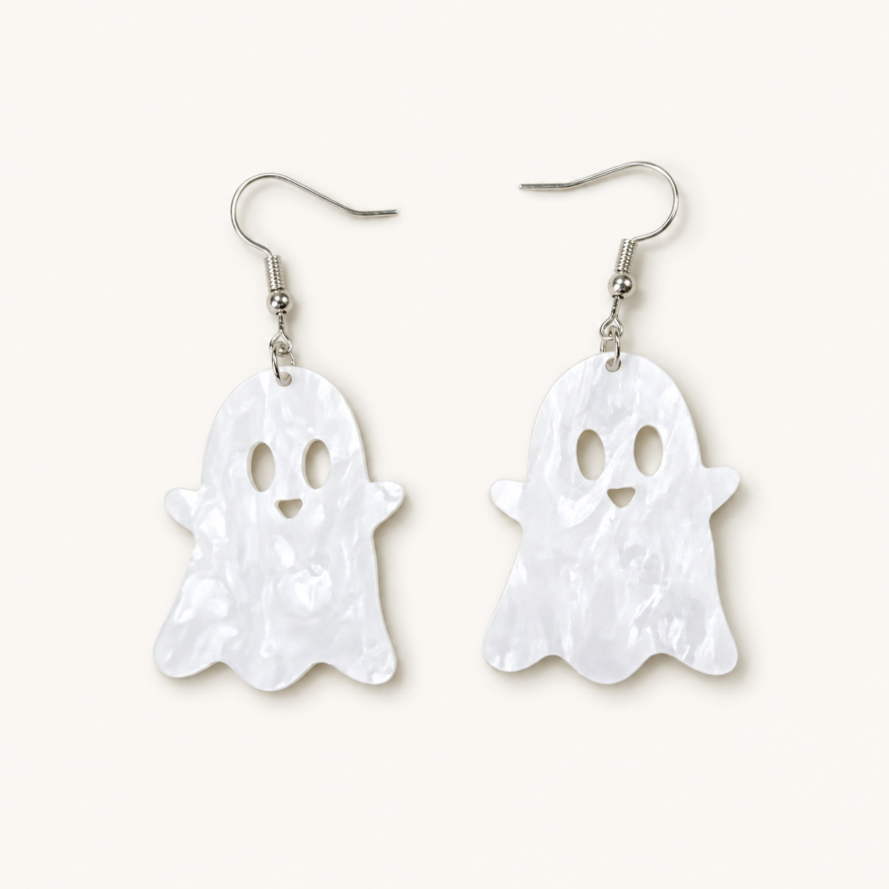 Cute Ghost Acrylic Earrings