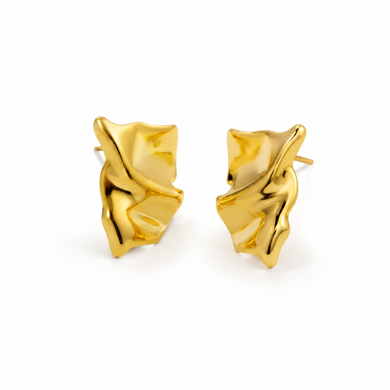 Women’s Geometric Golden Earrings