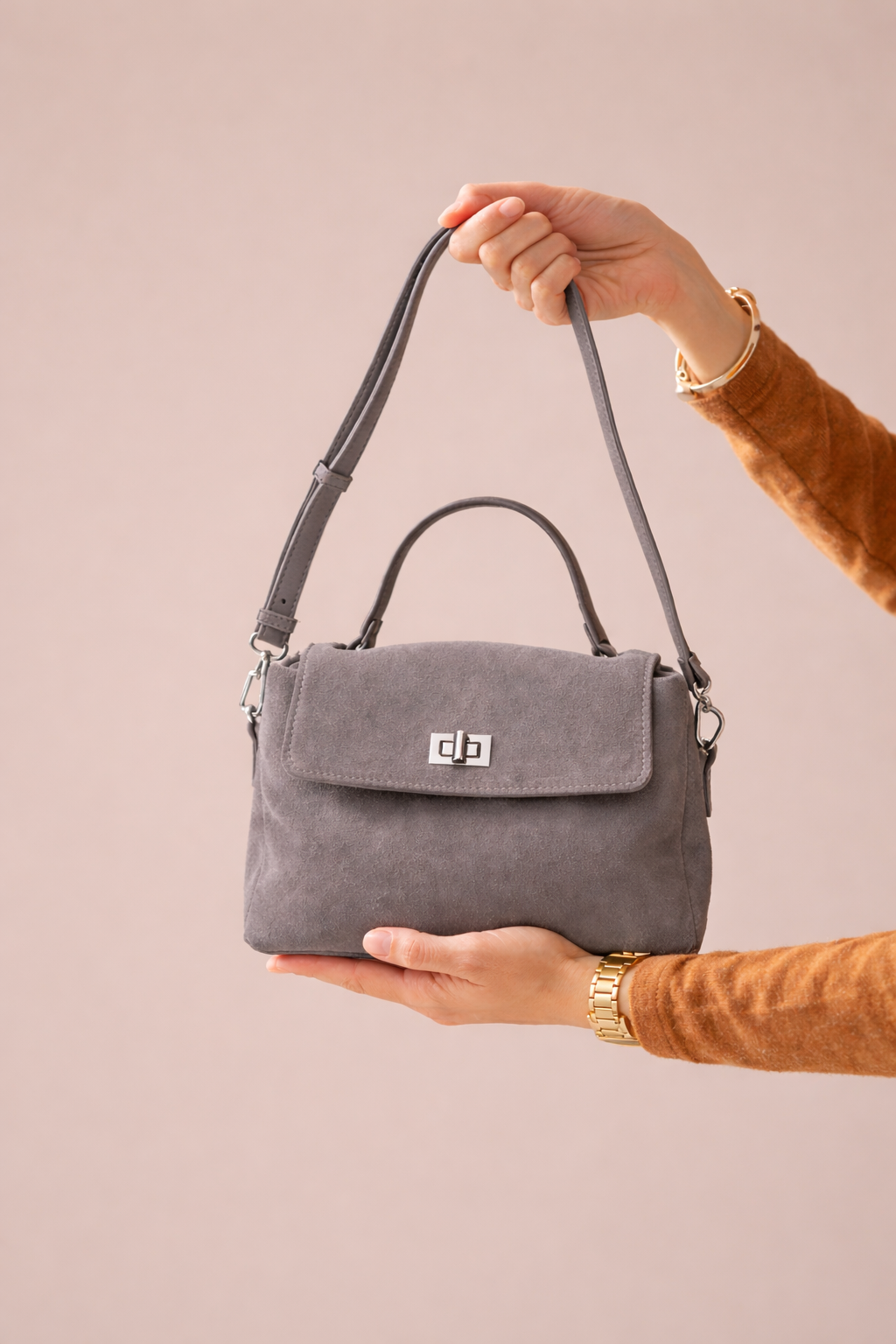 Bolso bandolera informal para mujer con correa ajustable