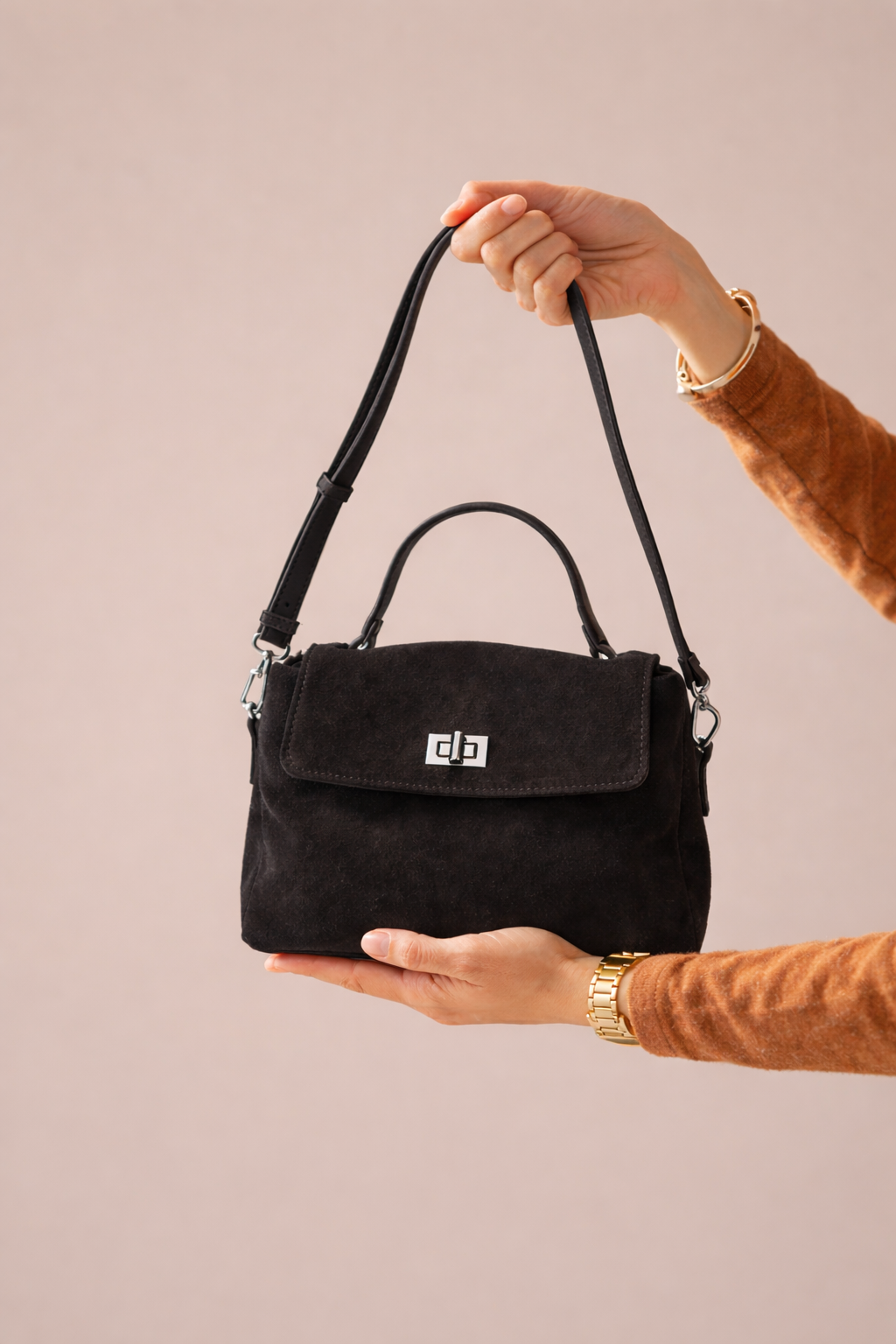 Bolso bandolera informal para mujer con correa ajustable