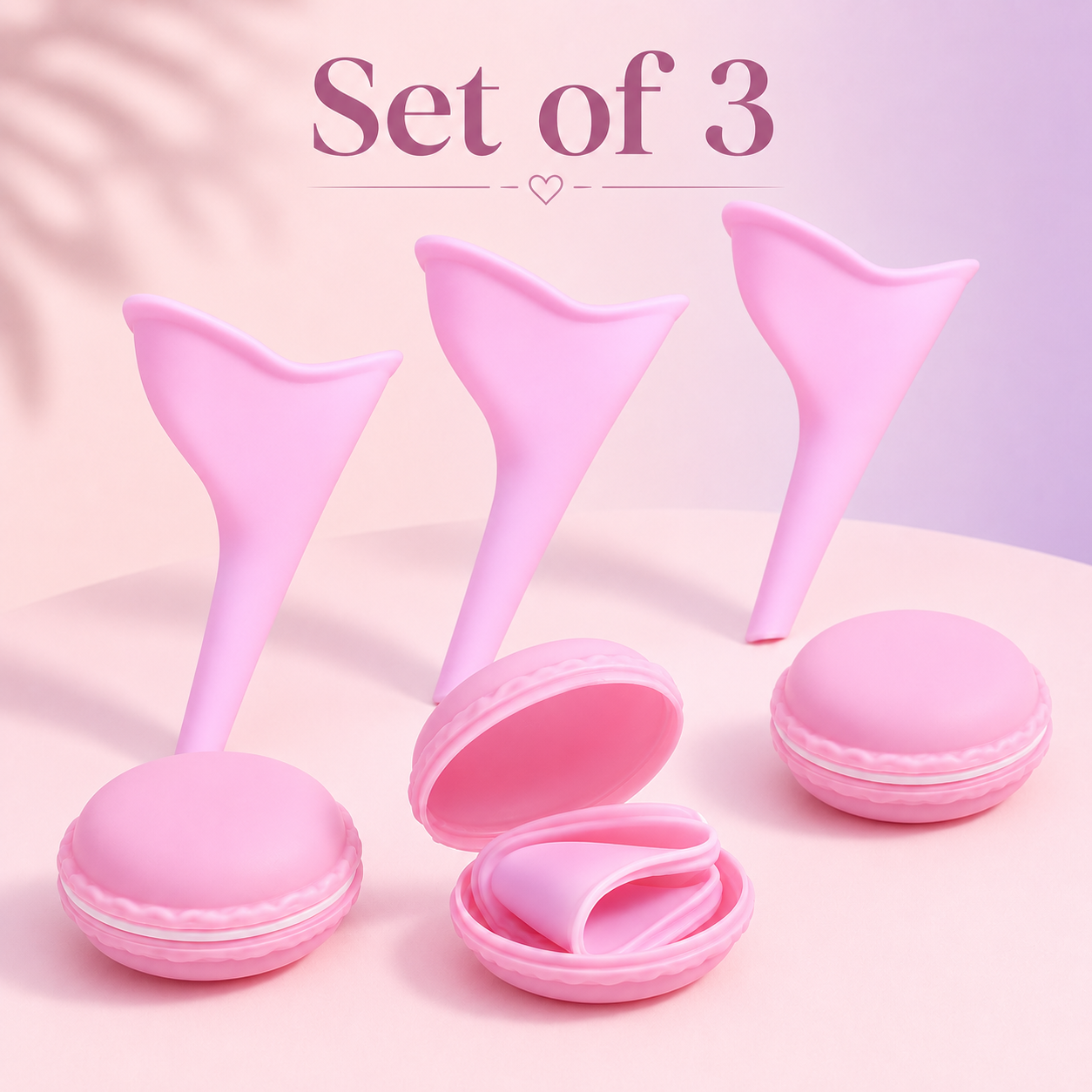 Women’s Portable Silicone Urination Device