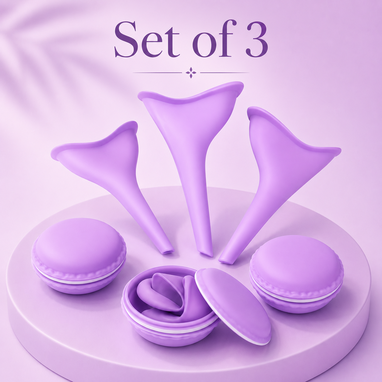 Women’s Portable Silicone Urination Device