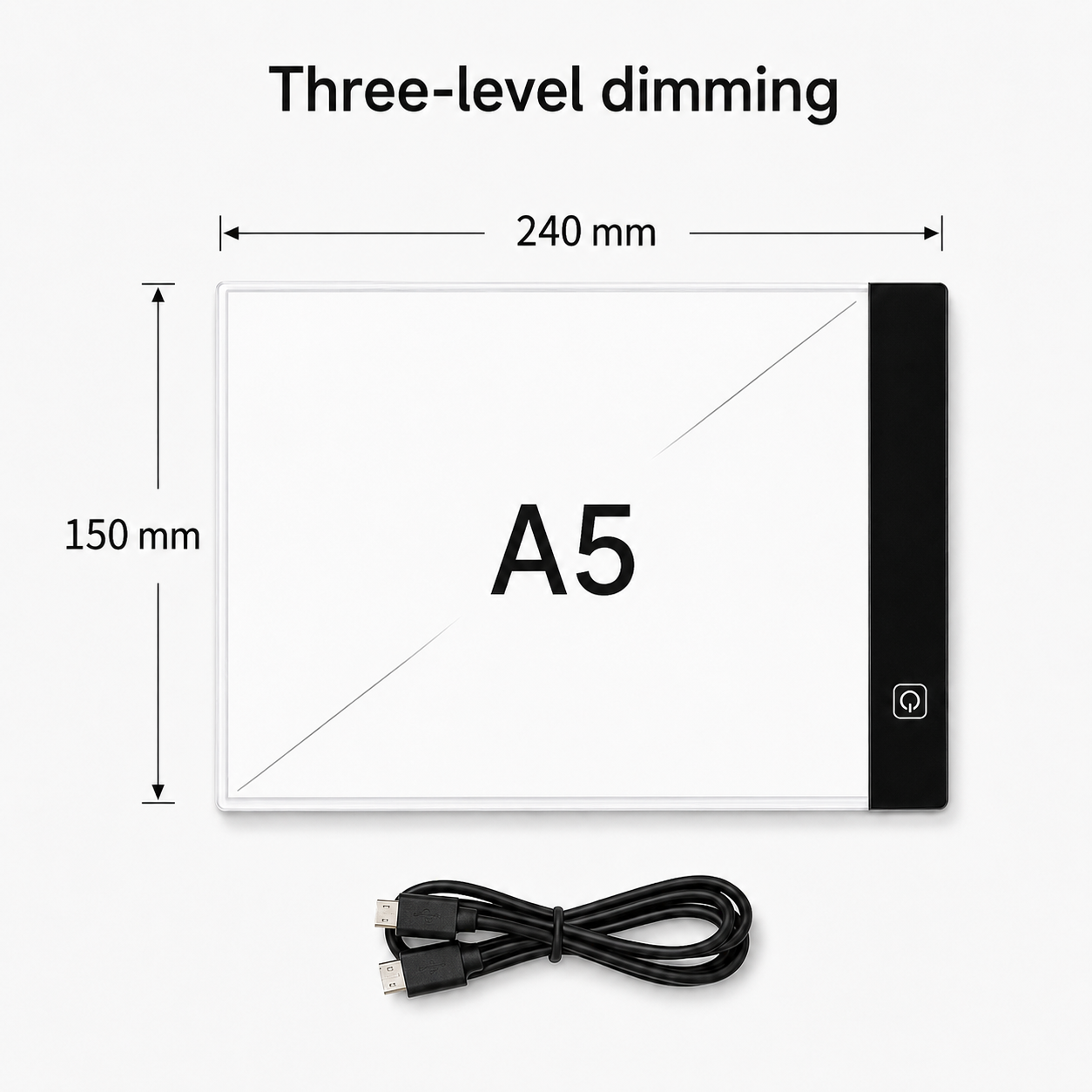 Dimmable LED Drawing Board