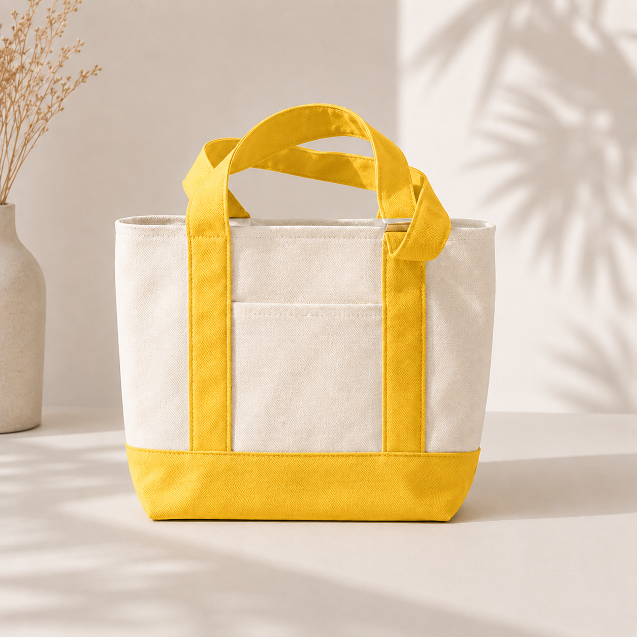 Unisex Canvas Bucket Bag
