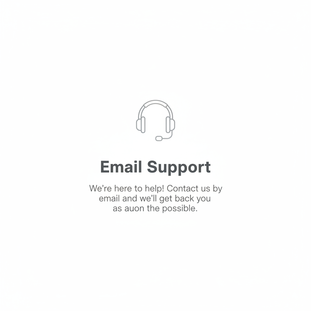 Email Support Card