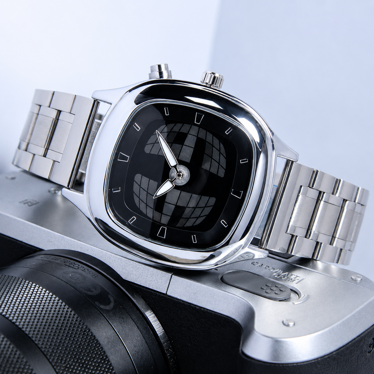 Unisex Square Quartz Watch