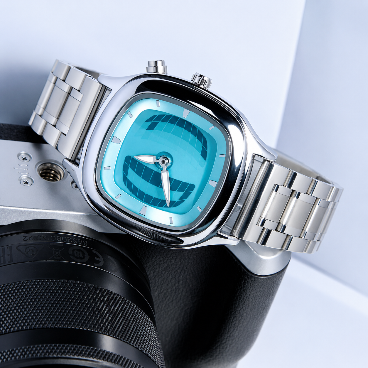 Unisex Square Quartz Watch