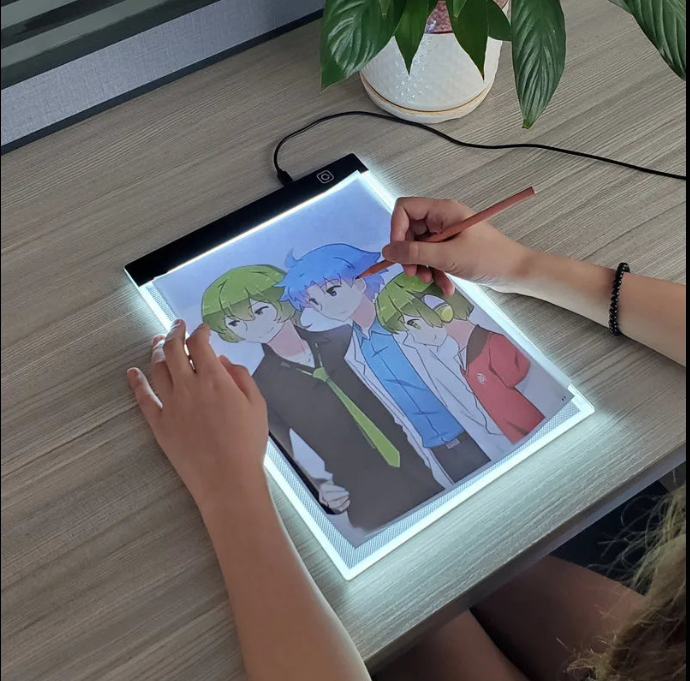 Dimmable LED Drawing Board